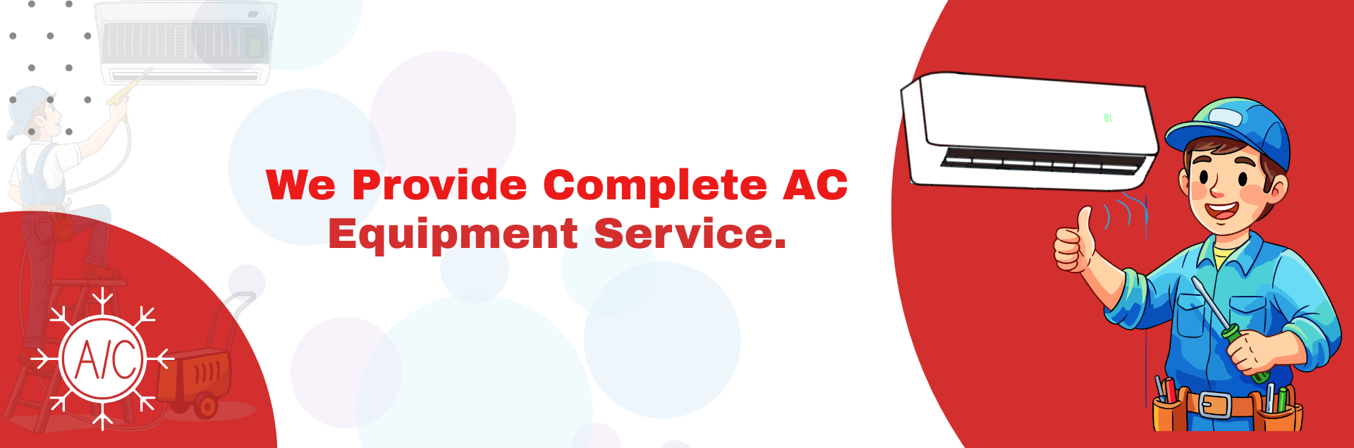 ac gas filling banner